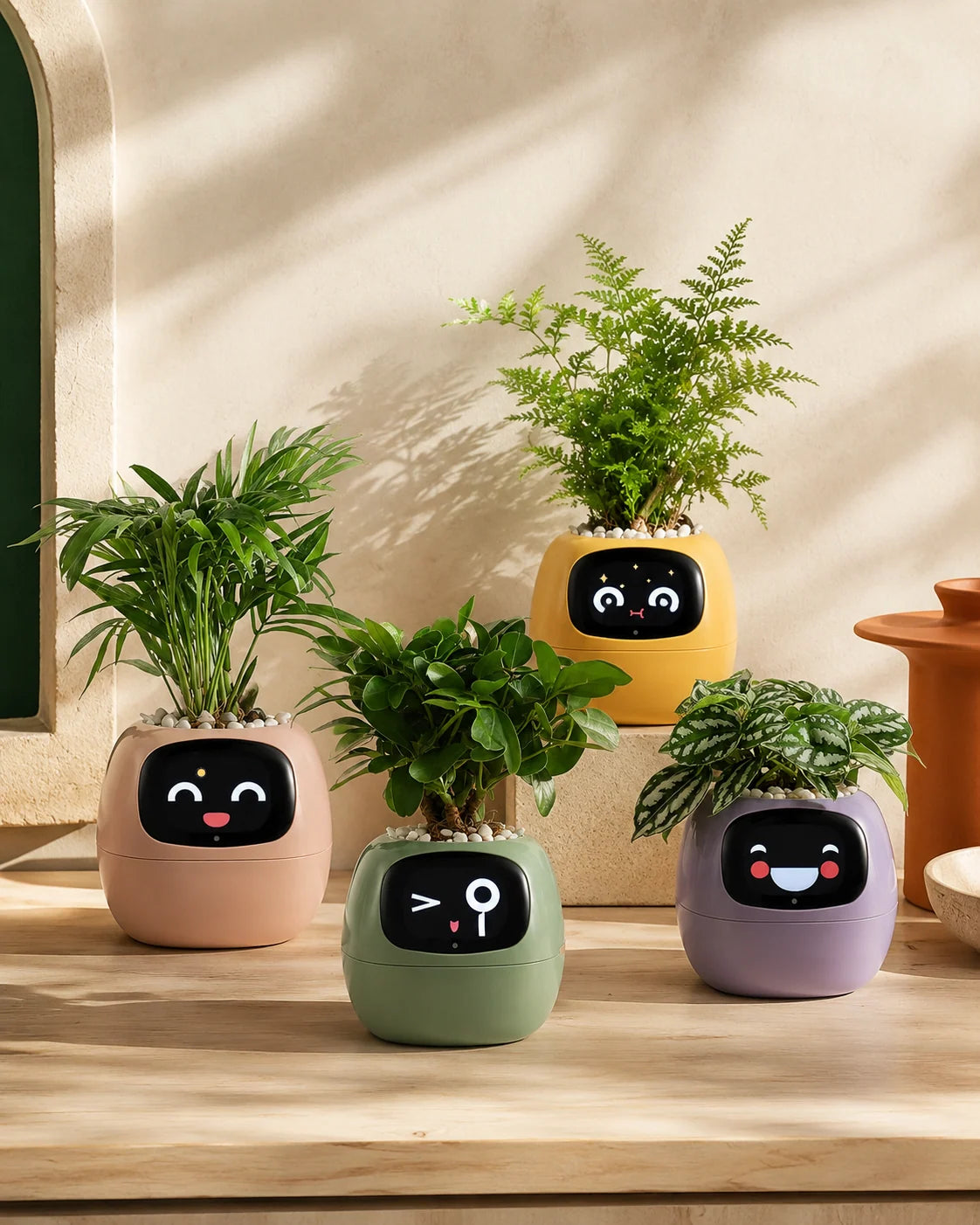 Ivy — todos los colores de maceta inteligente Tenti